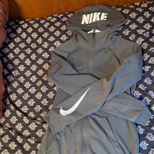 Men’s Nike jacket full zip (GREY)